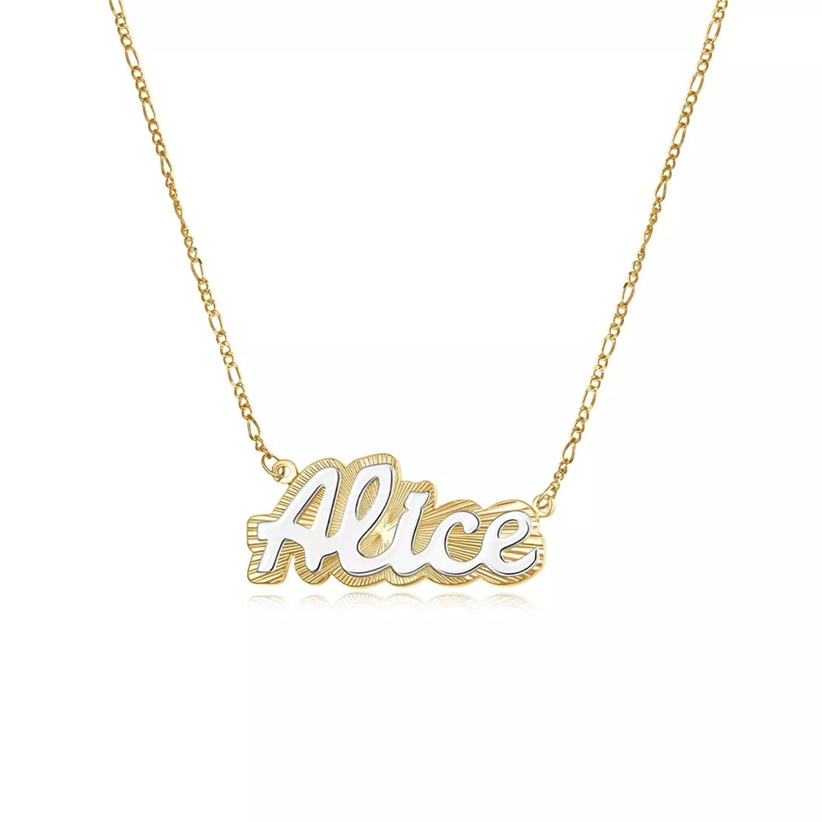 Vintage Custom Name Necklace