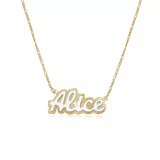 Vintage Custom Name Necklace