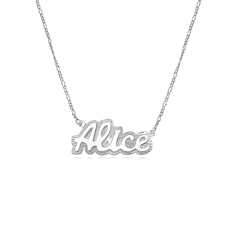 Vintage Custom Name Necklace